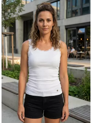 Damen-Tanktop KIXMI NAKEA WEIß