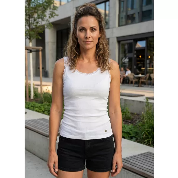  Damen-Tanktop KIXMI NAKEA WEIß 