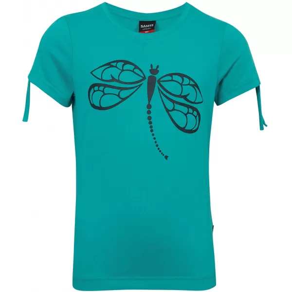  Mädchen-T-Shirt mit kurzen Ärmeln SAM 73 RAELYN GT 567 TÜRKIS 
