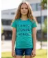 Mädchen-T-Shirt mit kurzen Ärmeln SAM 73 ABLAKA GT 568 TÜRKIS