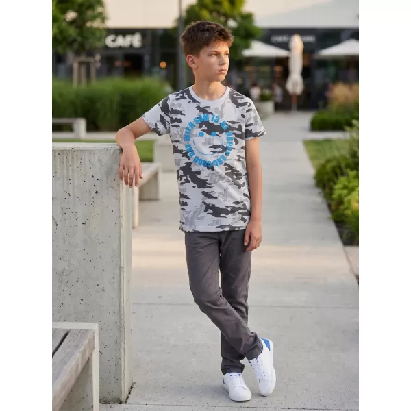  Jungen-T-Shirt mit kurzen Ärmeln SAM 73 KELVIN BT 560 WEIß 