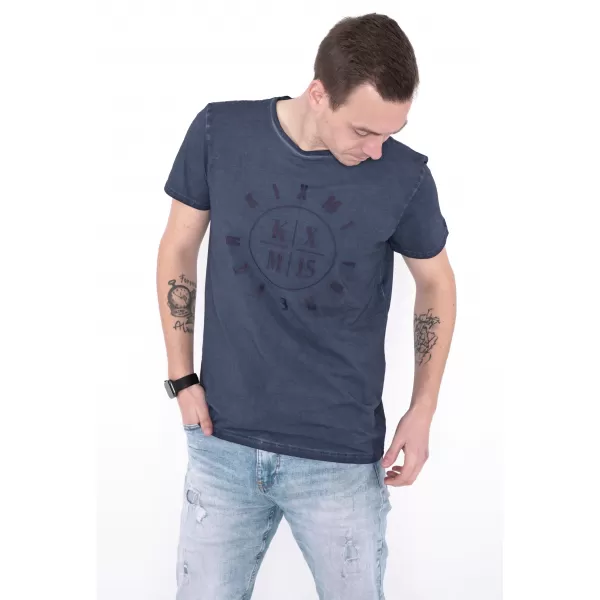  Herren-T-Shirt KIXMI NADIR DUNKELBLAU 
