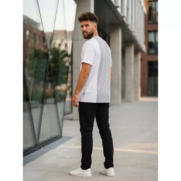  Herren-T-Shirt mit kurzen Ärmeln SAM 73 PAUL MT 795 WEIß 
