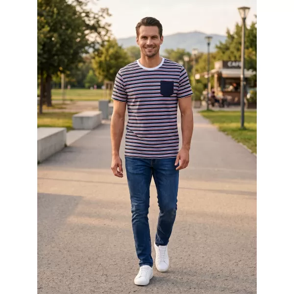  Herren-T-Shirt mit kurzen Ärmeln SAM 73 MARTIN MT 794 WEIß 