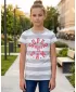 Mädchen-T-Shirt mit kurzen Ärmeln SAM 73 SIOBHAN GT 561 HELLGRAU