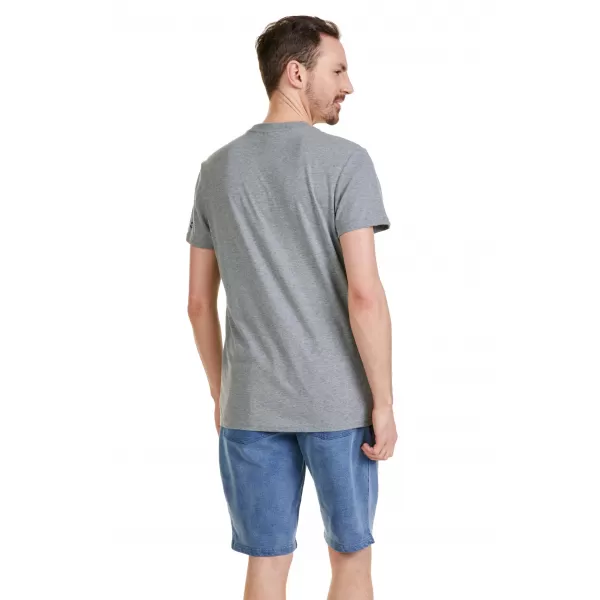  Herren-T-Shirt mit kurzen Ärmeln SAM 73 LARRY MT 803 GRAU 
