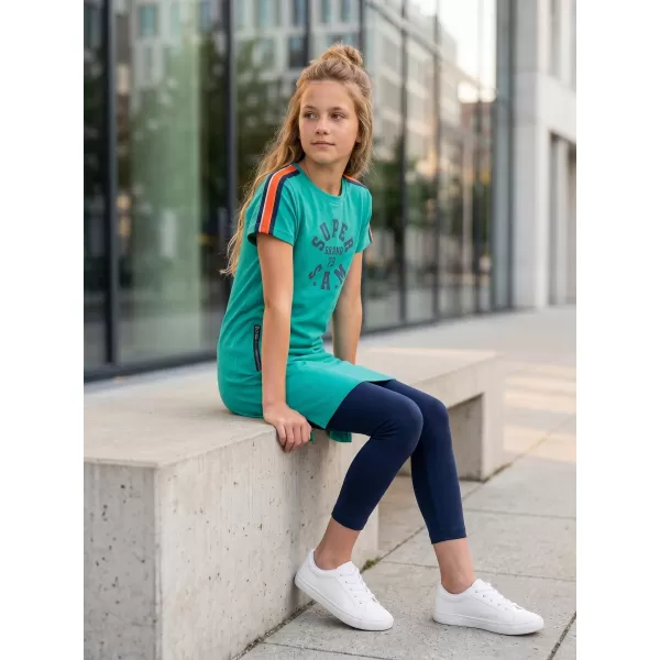  Mädchenkleid SAM 73 BELINDA GZ 536 TÜRKIS 