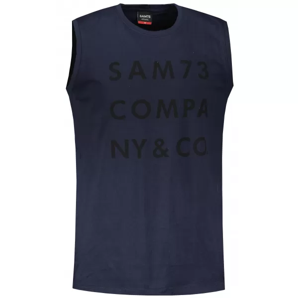  Herren-Tanktop SAM 73 EDGAR MT 787 DUNKELBLAU 
