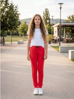3/4-Hose für Mädchen SAM 73 SANIYAH GK 536 LEUCHTEND ROSA