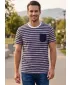 Herren-T-Shirt mit kurzen Ärmeln SAM 73 MARTIN MT 794 WEIß