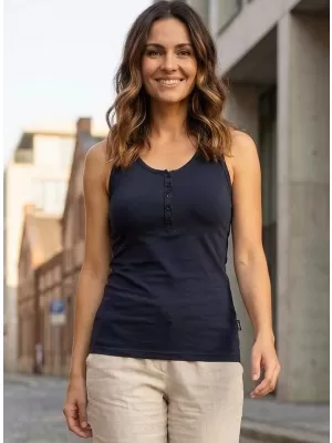 Damen-Tanktop SAM 73 INDIA WT 838 DUNKELBLAU