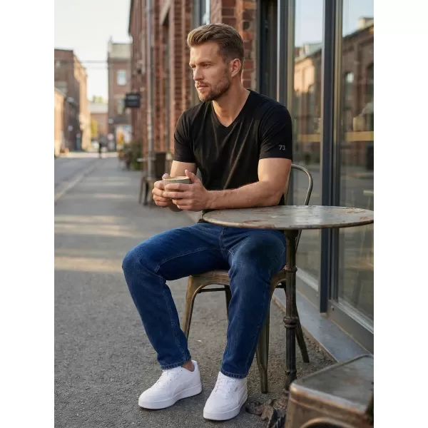  Herren-T-Shirt mit kurzen Ärmeln SAM 73 LEONARD MT 793 SCHWARZ 