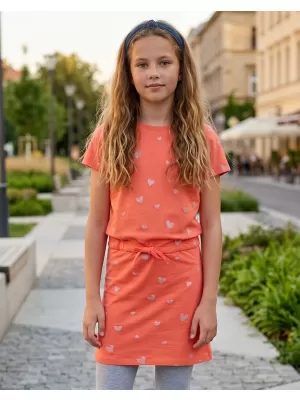 Mädchenkleid SAM 73 WELO GZ 538 HELLORANGE