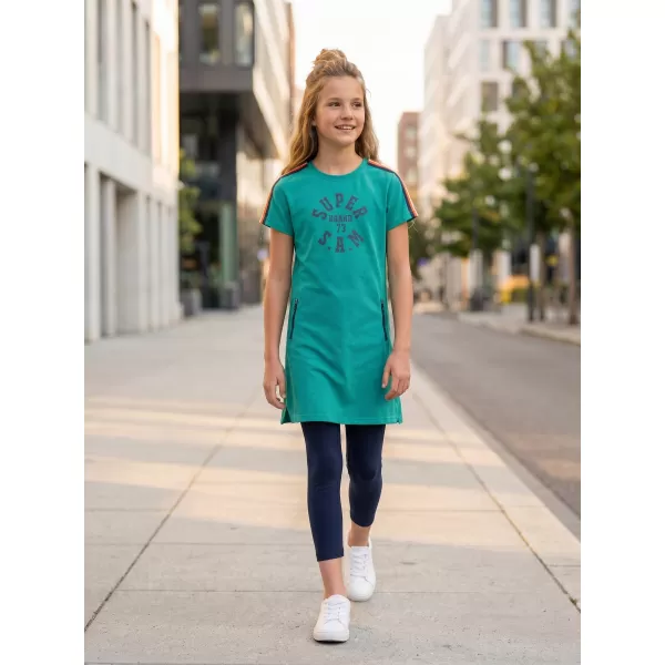  Mädchenkleid SAM 73 BELINDA GZ 536 TÜRKIS 