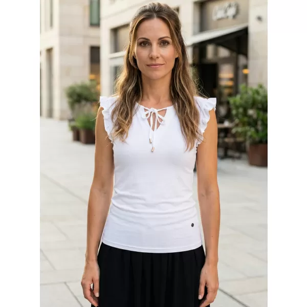  Damen-T-Shirt KIXMI NAILA WEIß 