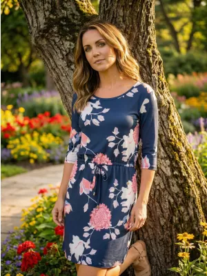 Kleid KIXMI NYDIA DUNKELBLAU