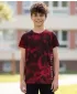 Jungen-T-Shirt mit kurzen Ärmeln SAM 73 SYLVESTER BT 559 ROT