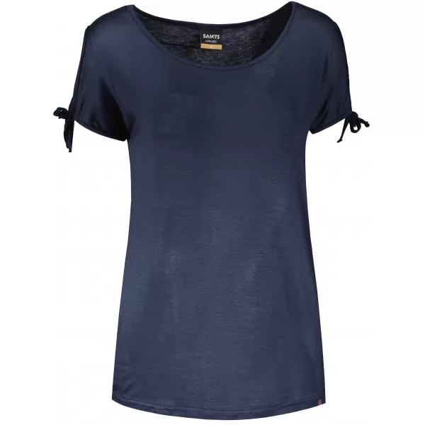  Damen-T-Shirt mit kurzen Ärmeln SAM 73 FELICIA WT 854 DUNKELBLAU 