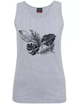 Damen-Tanktop SAM 73 SIMONE WT 840 HELLGRAU