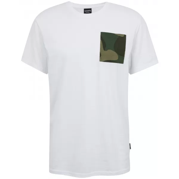  Herren-T-Shirt mit kurzen Ärmeln SAM 73 SEAN MT 796 WEIß 