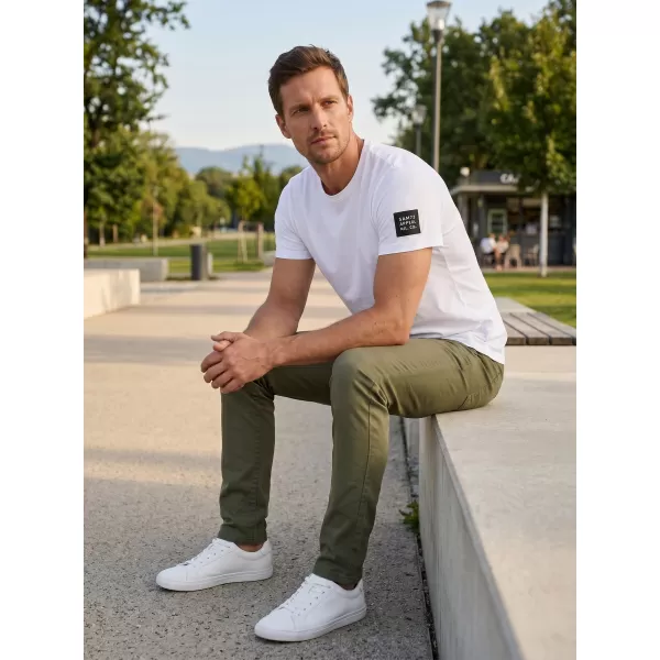  Herren-T-Shirt mit kurzen Ärmeln SAM 73 FREDDIE MT 791 WEIß 
