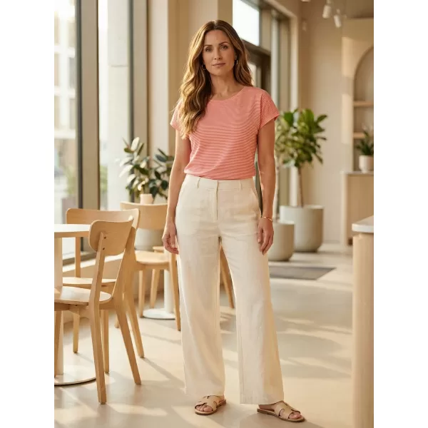  Damen-T-Shirt mit kurzen Ärmeln SAM 73 CELESTE WT 852 HELLORANGE 