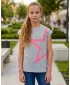 Mädchen-T-Shirt mit kurzen Ärmeln SAM 73 KATHERINE GT 559 HELLGRAU