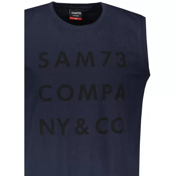  Herren-Tanktop SAM 73 EDGAR MT 787 DUNKELBLAU 