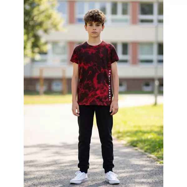  Jungen-T-Shirt mit kurzen Ärmeln SAM 73 SYLVESTER BT 559 ROT 