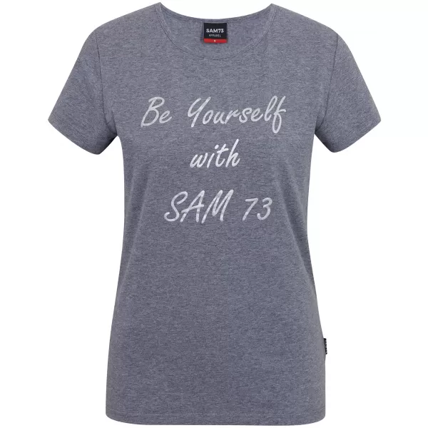  Damen-T-Shirt mit kurzen Ärmeln SAM 73 RENÉE WT 842 GRAU 