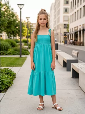 Mädchenkleid SAM 73 CHARITY GZ 540 NEONGRÜN