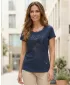 Damen-T-Shirt KIXMI NISSA DUNKELBLAU