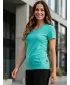 Damen-T-Shirt mit kurzen Ärmeln SAM 73 CLAUDIA WT 847 NEONGRÜN
