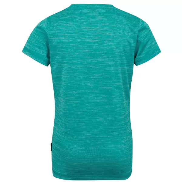 Mädchen-T-Shirt mit kurzen Ärmeln SAM 73 ABLAKA GT 568 TÜRKIS 