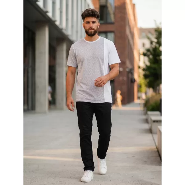  Herren-T-Shirt mit kurzen Ärmeln SAM 73 PAUL MT 795 WEIß 