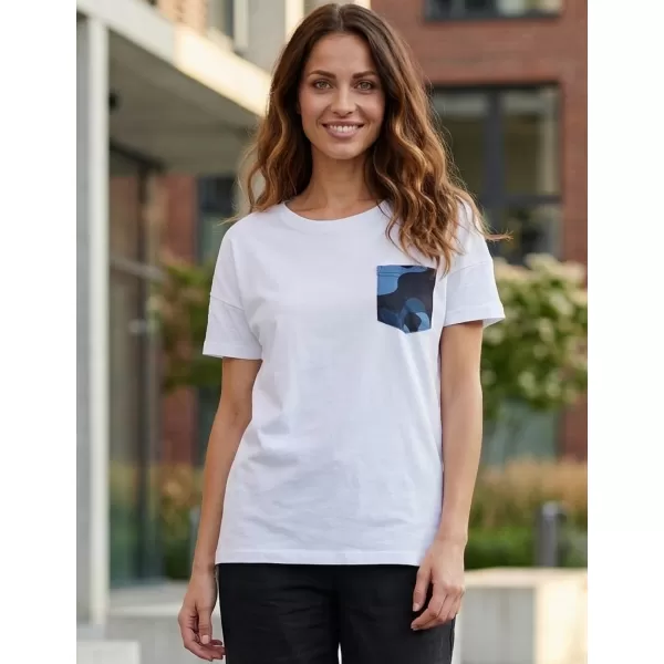  Damen-T-Shirt mit kurzen Ärmeln SAM 73 MARIE WT 848 WEIß 