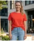 Damen-T-Shirt mit kurzen Ärmeln SAM 73 HALLE WT 880 ROT
