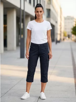 3/4-Hose für Damen SAM 73 SHELLA WK 779 DUNKELBLAU