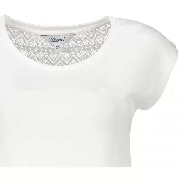  Damen-T-Shirt KIXMI NONIE WEIß 