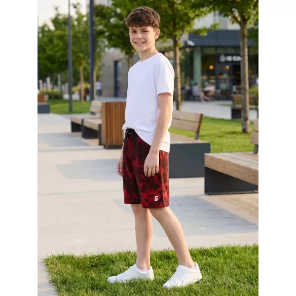 Shorts für Jungen SAM 73 GRAHAM BS 537 ROT 