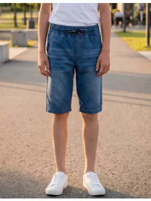 Shorts für Jungen SAM 73 VICTOR BS 536 LEICHTER DENIM
