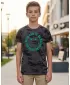 Jungen-T-Shirt mit kurzen Ärmeln SAM 73 KELVIN BT 560 SCHWARZ