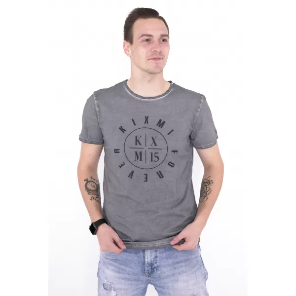  Herren-T-Shirt KIXMI NADIR GRAU 