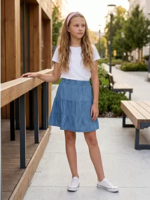 Mädchenrock SAM 73 NYLAH GZ 530 LEICHTER DENIM