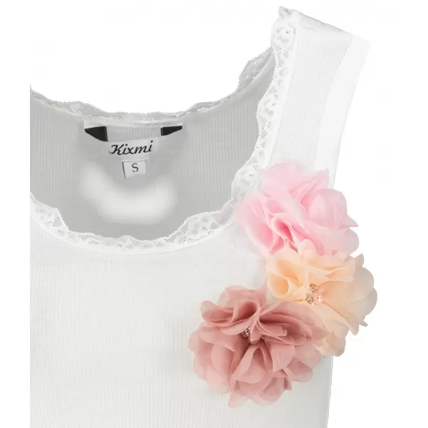  Damen-Tanktop KIXMI NAOMI WEIß 