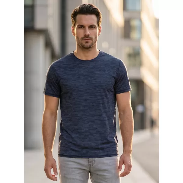  Herren t -Shirt mit kurzen Ärmeln SAM 73 EUGENE MT 806 DUNKELBLAU 