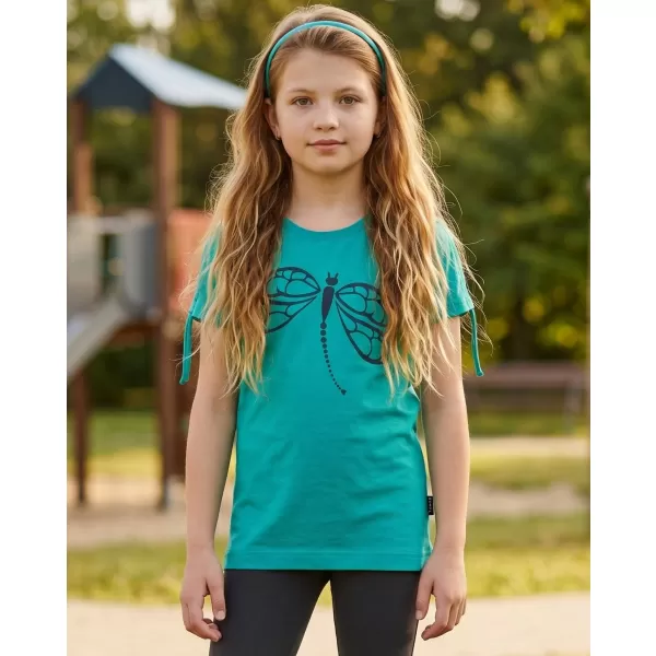  Mädchen-T-Shirt mit kurzen Ärmeln SAM 73 RAELYN GT 567 TÜRKIS 