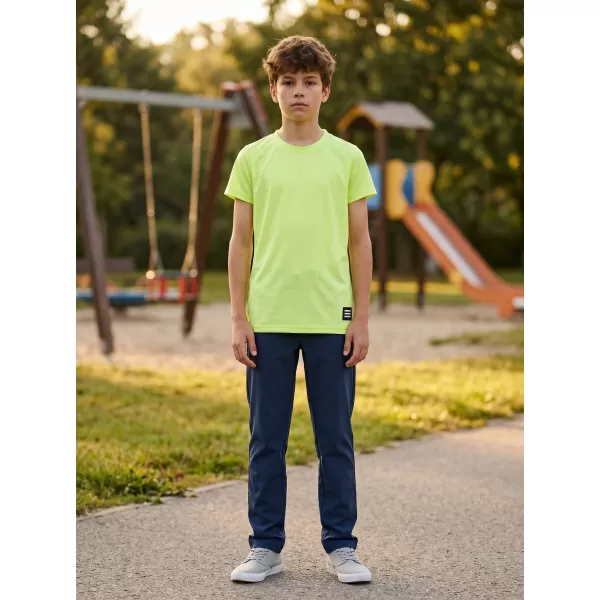  Jungen-T-Shirt mit kurzen Ärmeln SAM 73 BRONWEN BT 561 HELLGELB 