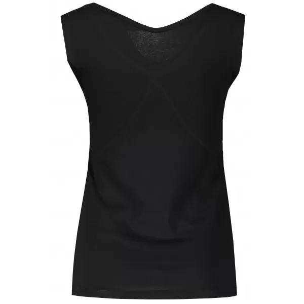  Damen-Tanktop KIXMI NAVILA SCHWARZ 