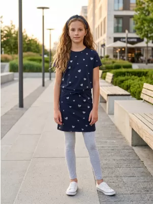 Mädchenkleid SAM 73 WELO GZ 538 DUNKELBLAU